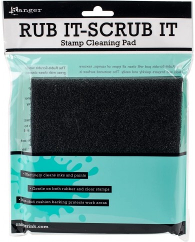 Limpiador de sellos Inkssentials Rub-It Scrub-It Stamp Cleaning Pad RUB09863