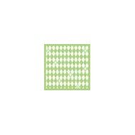 Stencil KAISERCRAFT - DISTRESSED DIAMONDS 15x15cmts