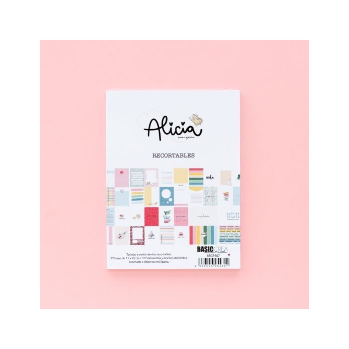 BLOC A5 DE RECORTABLES «ALICIA» BY SAMI GARRA