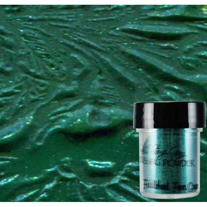 Embossing Powder Fiddlehead Fern Green