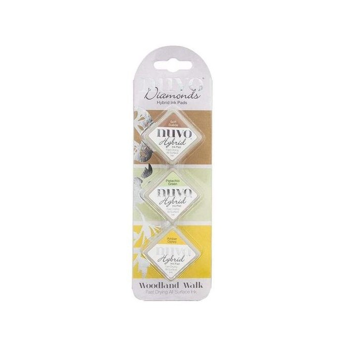 Tinta Nuvo Diamonds - Woodland Walk (Pack de 3)