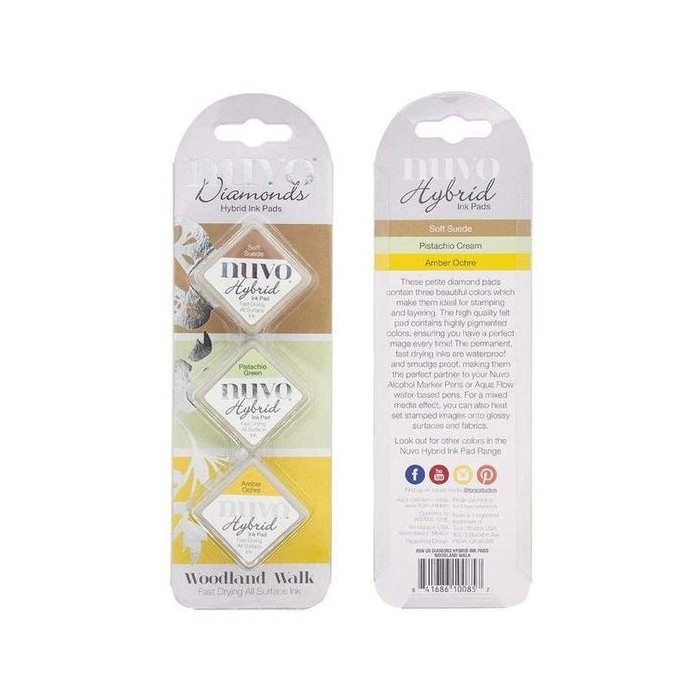 Tinta Nuvo Diamonds - Woodland Walk (Pack de 3)