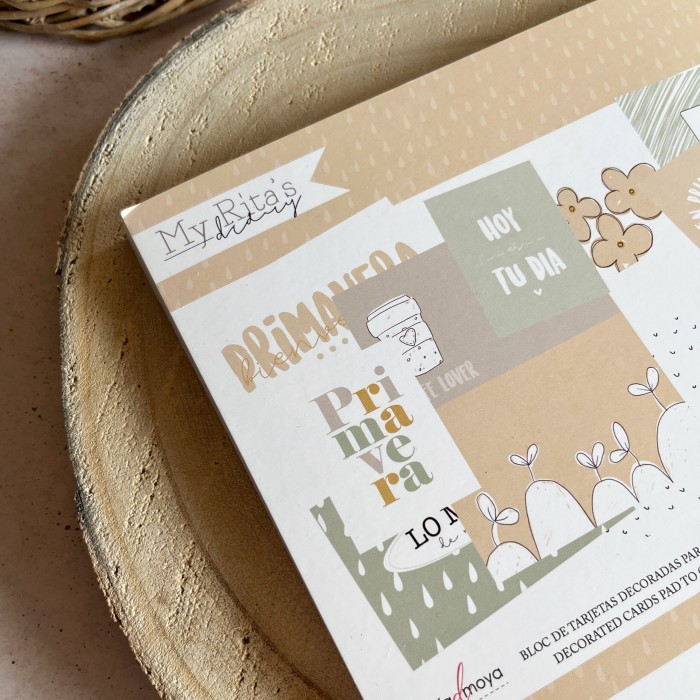 Bloc de tarjetas Rita’s Diary Primavera Aluacid