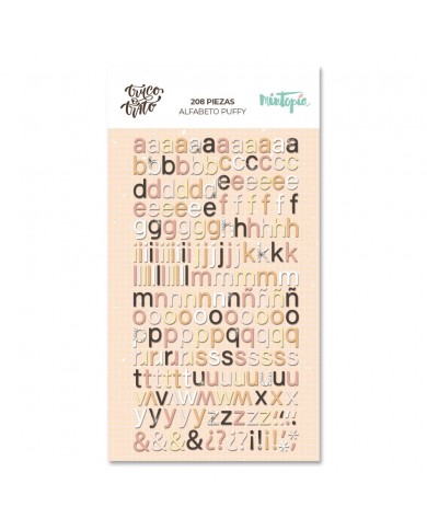 Alfabeto Puffy Truco o Trato