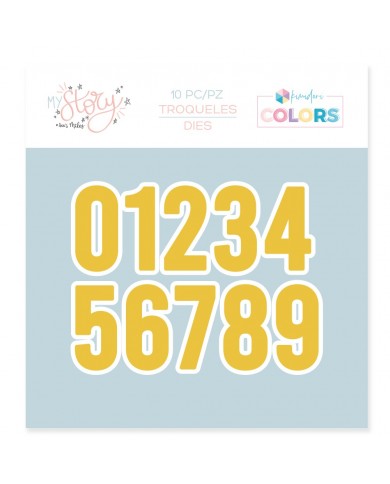 Troquel Números My Story