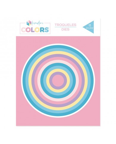 Troqueles básicos Kimidori Colors Círculos