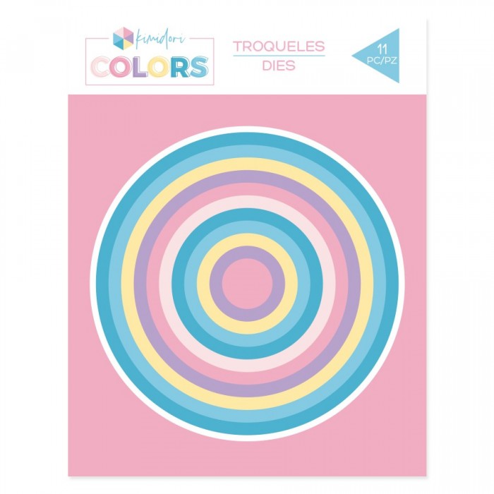 Troqueles básicos Kimidori Colors Círculos