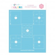 MAXI Pack variado 30 fundas para álbumes 6"x8" Kimidori Colors