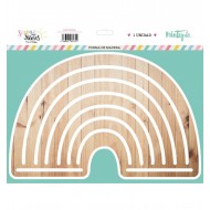 Arcoiris de madera 30 cm