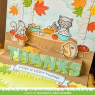 Troquel Lawn Fawn Popup Thanks LF2447