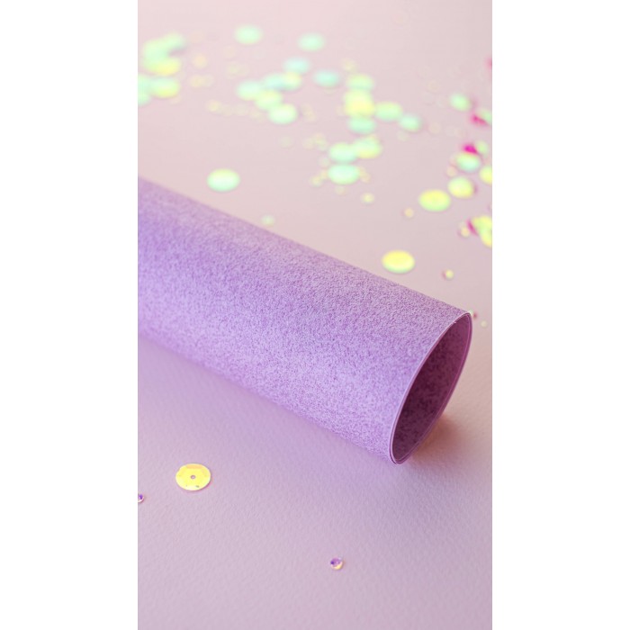 TEPER Papel encuadernación Glitter Lila