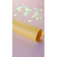 TEPER Papel encuadernación Glitter Amarillo