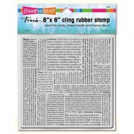 Sello INSPI TEXT-CLING RUBBER STAMP 6CR018
