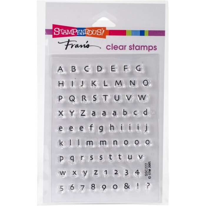 Sello Stampendous  Smal TINI ABC-CLEAR STAMPS SSC222