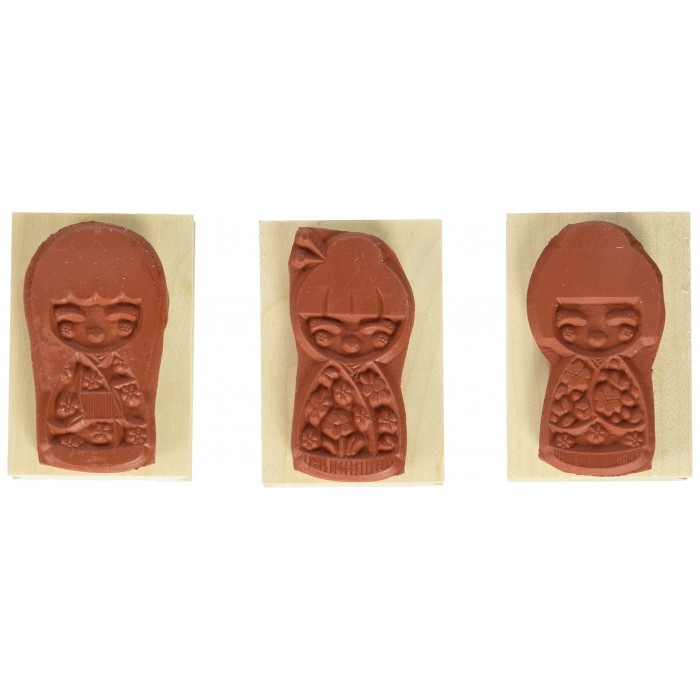 Sello Madera y Caucho JAPAN DOLL-HERO ARTS