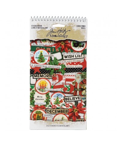 Idea-Ology Spiral Bound Sticker Book 4.5"X8.5" TH94294
