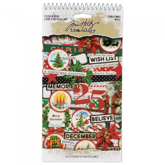Idea-Ology Spiral Bound Sticker Book 4.5"X8.5" TH94294