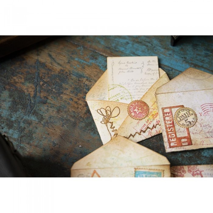 Sizzix Thinlits Dies By Tim Holtz 45/Pkg Postale 665927