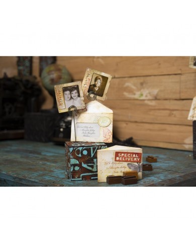 Sizzix Thinlits Dies By Tim Holtz 45/Pkg Postale 665927