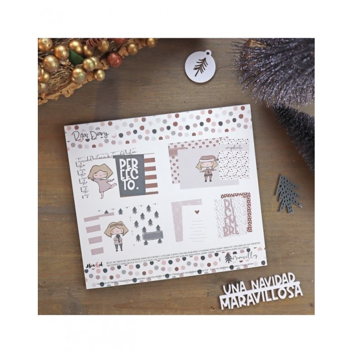 Bloc de tarjetas Maravillas de Aluacid