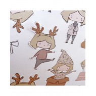 Troquelados ilustraciones Maravillas de Aluacid