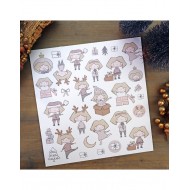 Troquelados ilustraciones Maravillas de Aluacid