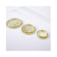 Disco para encuadernar Grande (45mm) Purpurina x 6 unidades