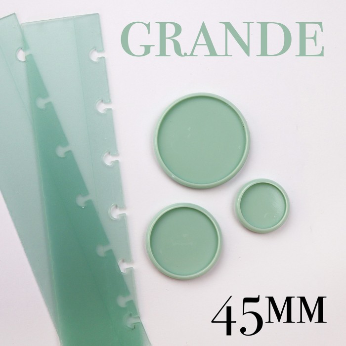 Disco para encuadernar Grande (45mm) Menta x 6 unidades