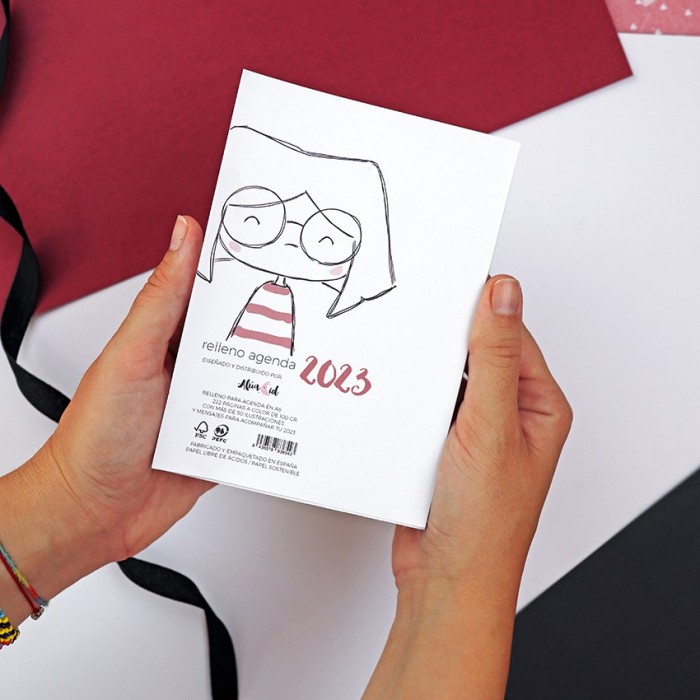Mini relleno agenda A6 2023 LQY+Q