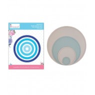 Troquel Doble Circular DressMyCraft Double Stitched Circle