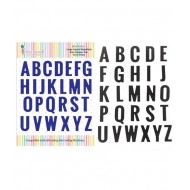 Troquel Alfabeto DressMyCraft Large Capital Alphabets