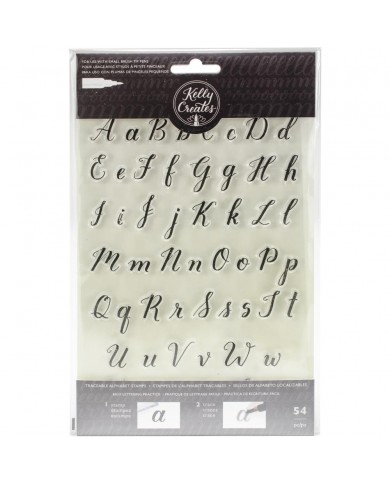 Sello Alfabeto Kelly Creates Acrylic Traceable