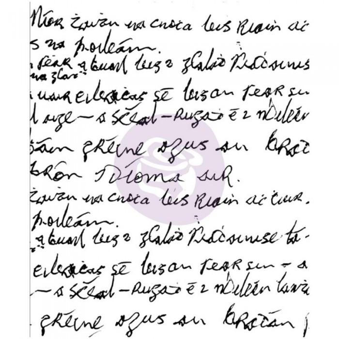 Sello Finnabair Clear Stamp Messy