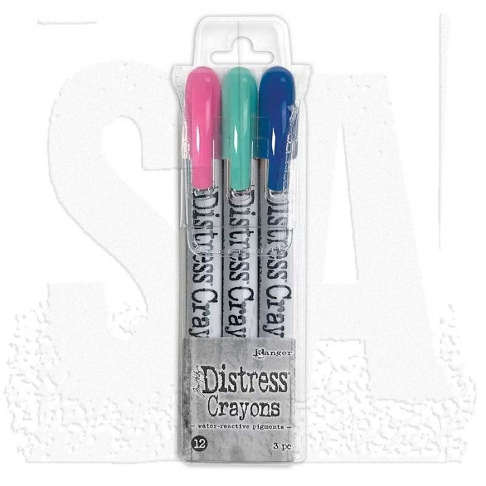 Distress crayon - 3 Pc  Set 12