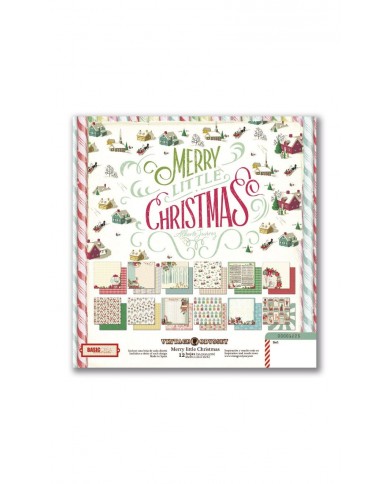 Bloc de Papeles Merrylittle impresos a doble cara / 24 diseños
