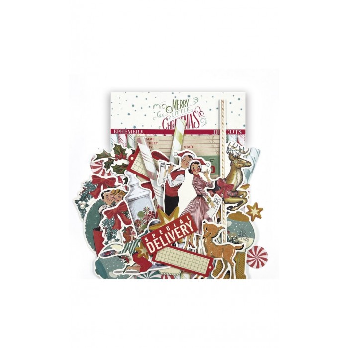 Diecuts o recortables de Papel MerryLitlle BAJDC06