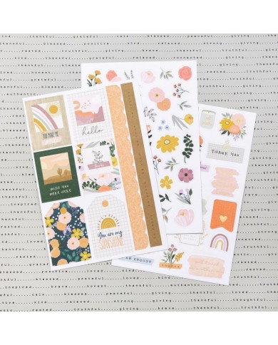 Jen Hadfield Peaceful Heart Sticker Book