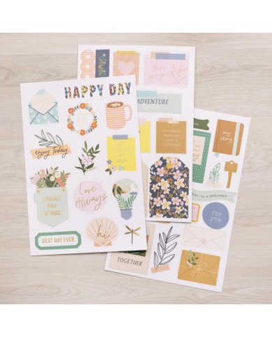 Jen Hadfield Live & Let Grow Sticker Book