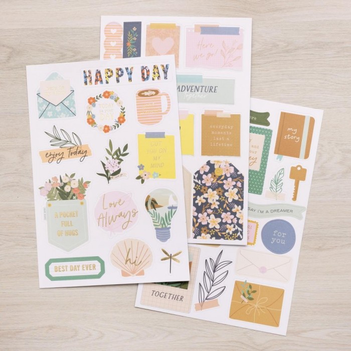 Jen Hadfield Live & Let Grow Sticker Book