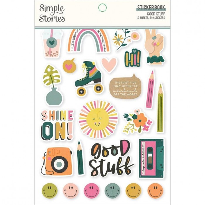 Sticker Book Simple Stories Good Stuff Stickers Book (GOO16818)