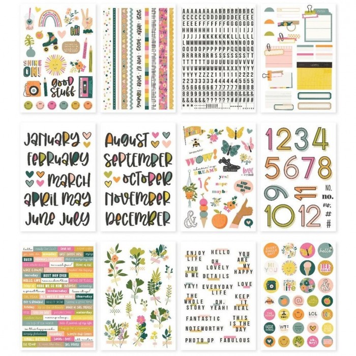 Sticker Book Simple Stories Good Stuff Stickers Book (GOO16818)