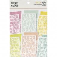 Sticker Book SimpleStories 12/Sheets Lights, 1758/Pkg