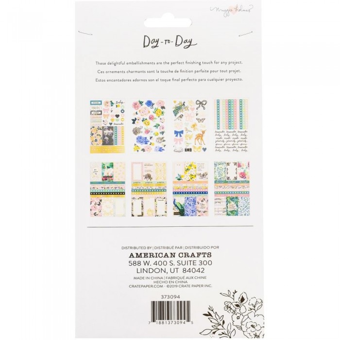 Maggie Holmes Day-To-Day Planner Sticker Book 191/Pkg