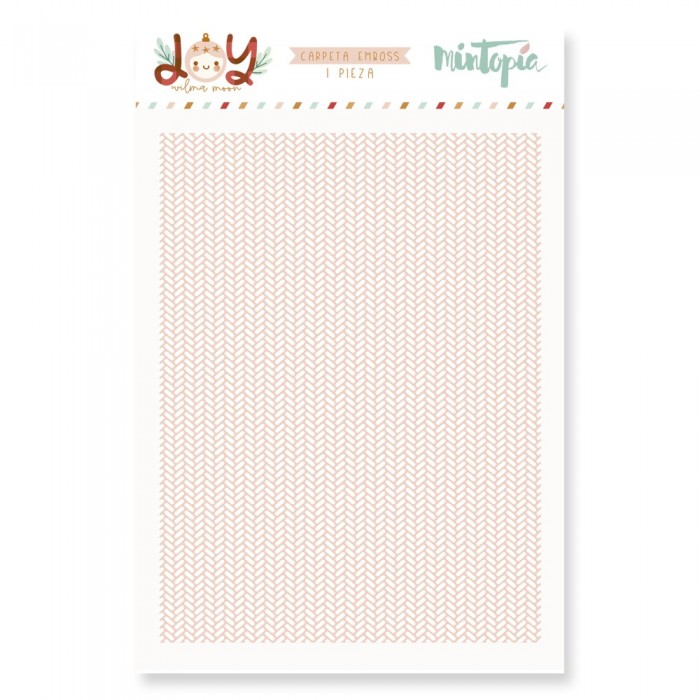 Carpeta emboss Trenzado JOY de Mintopía VVMT017012