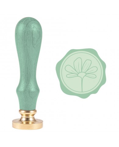 Sello lacre flor JOY de Mintopía