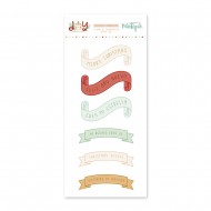 Sellos y troqueles coordinados banners JOY de Mintopía
