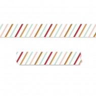 Washi tape rayas de colores de Mintopía