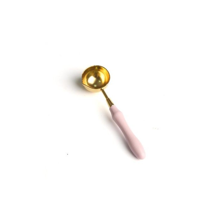 Cuchara Rosa para lacres Back to Basic de Mintopía