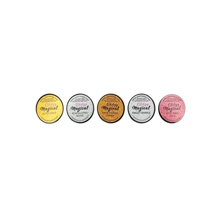 Glitzy Shimmer pigmentos de brillos Lindys