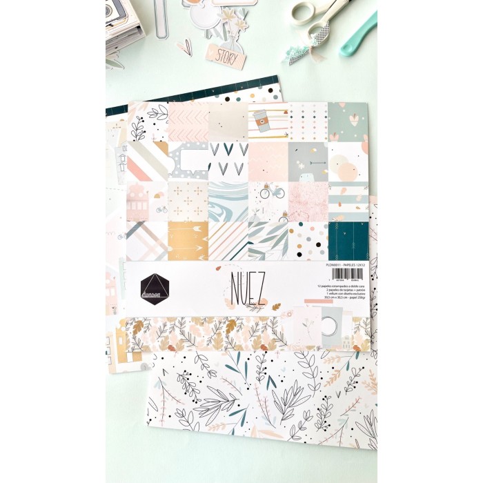 Kit de papeles Nuez de Dunaon